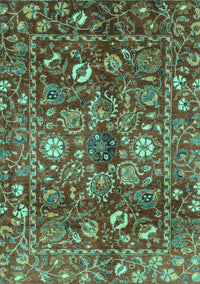 Oriental Turquoise Traditional Rug, abs3763turq