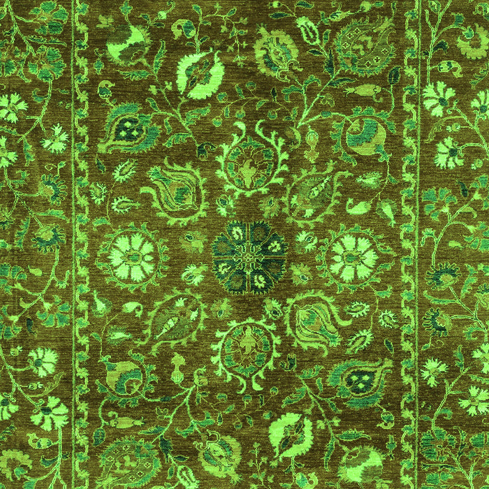 Oriental Green Traditional Rug, abs3763grn