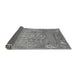 Sideview of Abstract Gray Modern Rug, abs3764gry