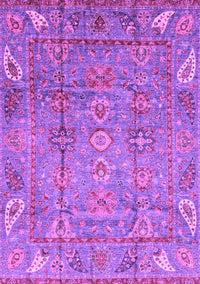 Abstract Purple Modern Rug, abs3764pur