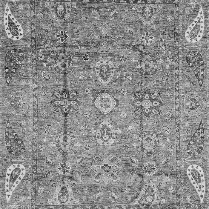 Machine Washable Abstract Gray Modern Rug, wshabs3764gry