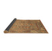 Sideview of Abstract Brown Modern Rug, abs3764brn