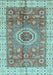 Abstract Light Blue Modern Rug, abs3765lblu