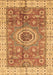 Abstract Brown Modern Rug, abs3765brn