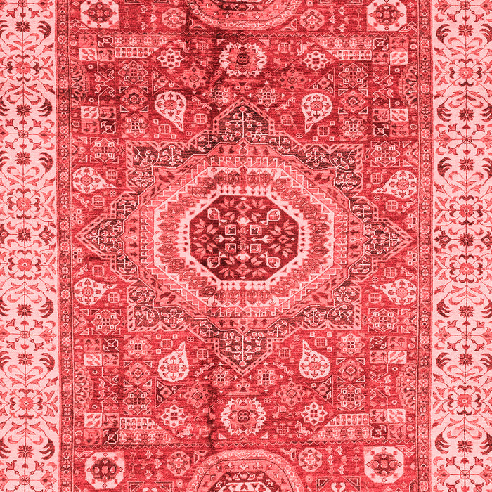 Machine Washable Abstract Red Modern Rug, wshabs3765red