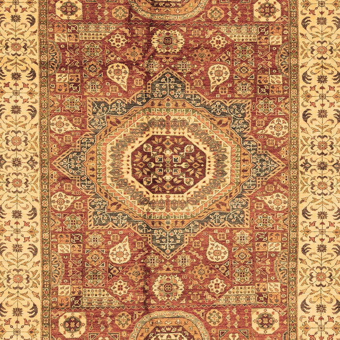 Machine Washable Abstract Brown Modern Rug, wshabs3765brn