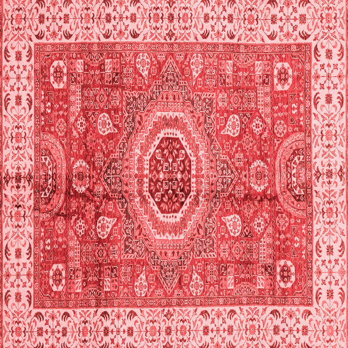 Machine Washable Abstract Red Modern Rug, wshabs3765red