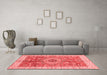 Modern Red Washable Rugs