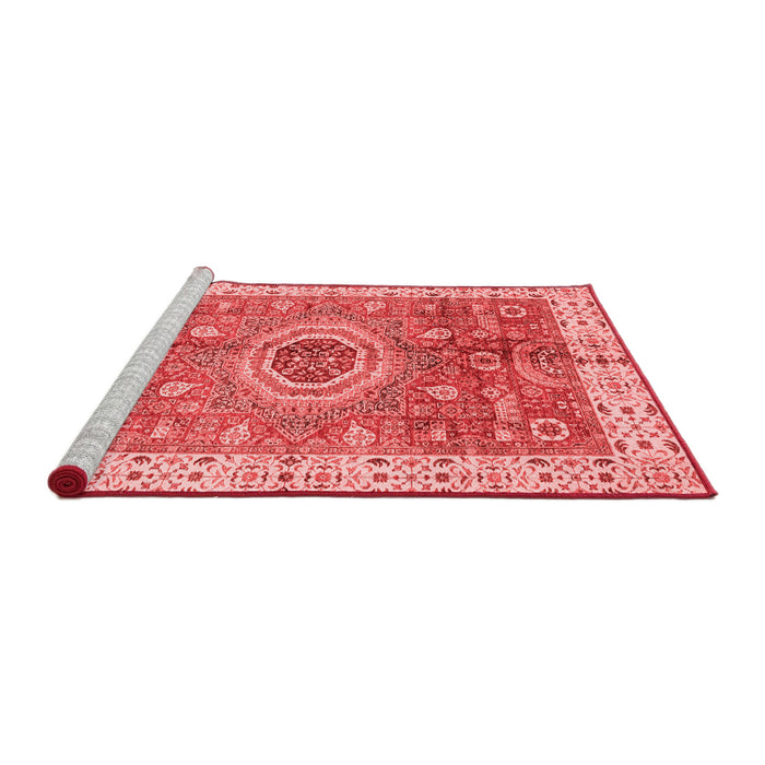 Modern Red Washable Rugs