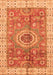 Abstract Orange Modern Rug, abs3765org