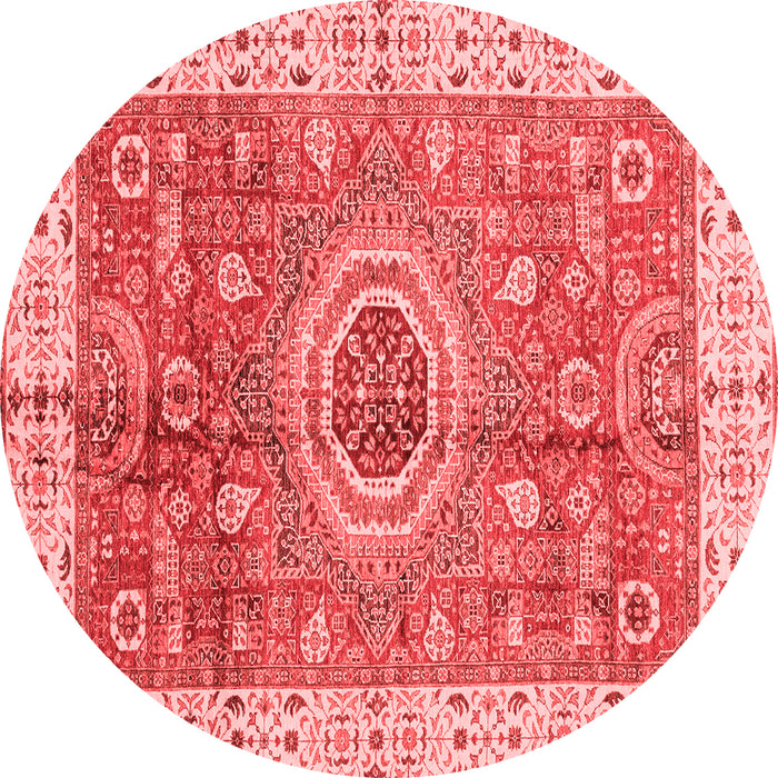 Machine Washable Abstract Red Modern Rug, wshabs3765red