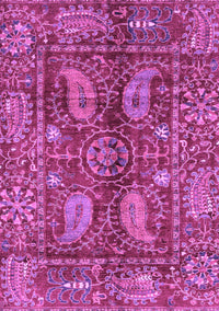 Abstract Purple Modern Rug, abs3766pur