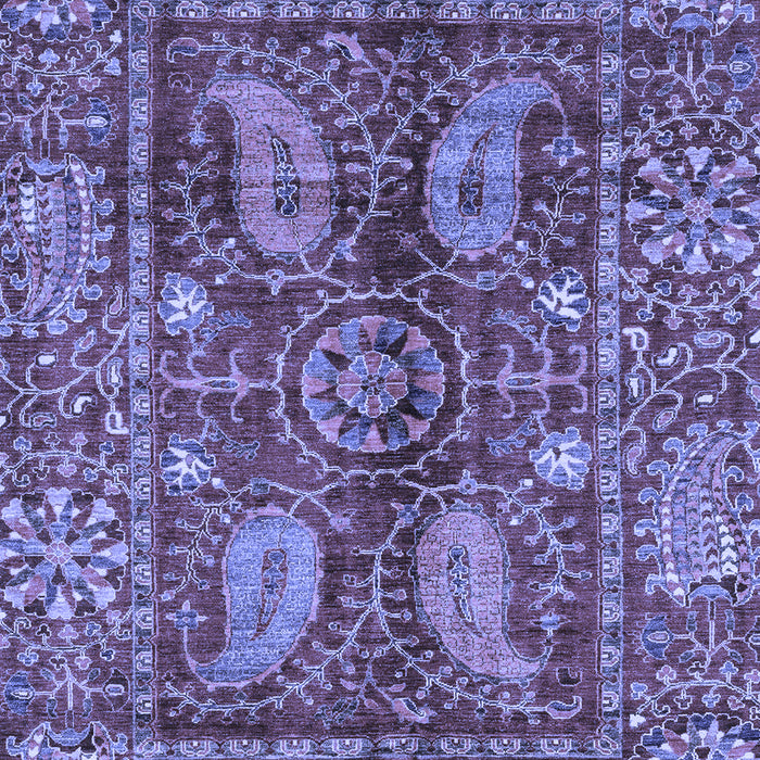 Abstract Blue Modern Rug, abs3766blu