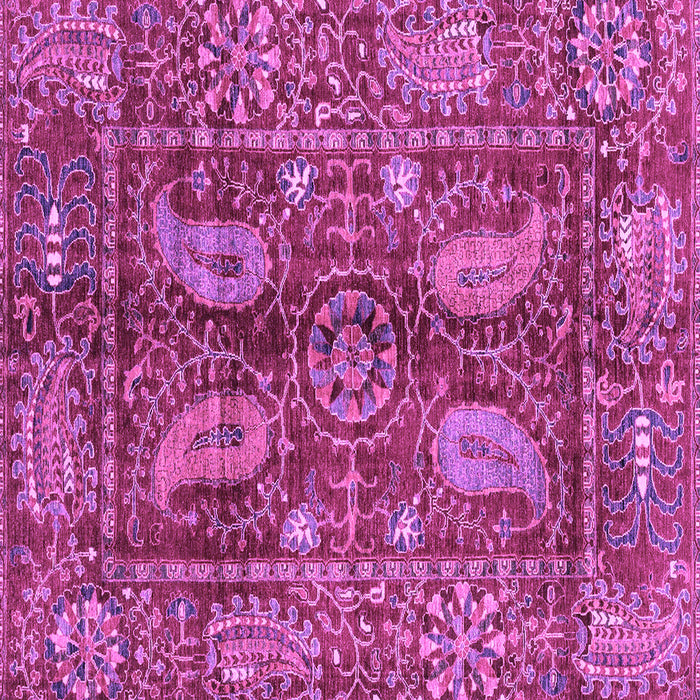 Square Abstract Purple Modern Rug, abs3766pur