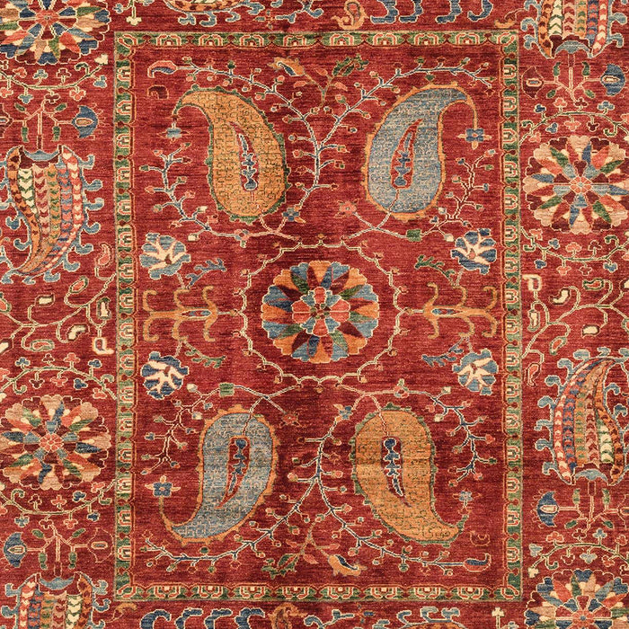 Abstract Bronze Brown Modern Rug, abs3766