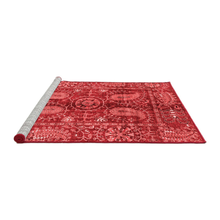 Modern Red Washable Rugs