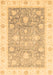 Oriental Brown Traditional Rug, abs3767brn