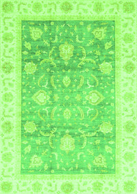 Oriental Green Traditional Rug, abs3767grn