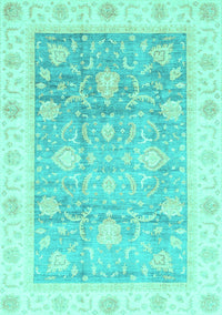 Oriental Turquoise Traditional Rug, abs3767turq