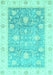 Oriental Turquoise Traditional Rug, abs3767turq