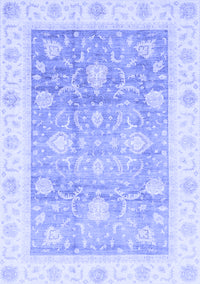 Oriental Blue Traditional Rug, abs3767blu