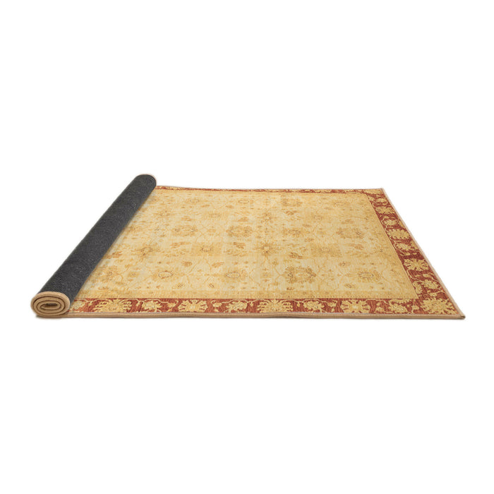 Sideview of Oriental Brown Traditional Rug, abs3768brn