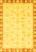 Oriental Yellow Traditional Rug, abs3768yw