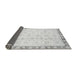 Sideview of Oriental Gray Traditional Rug, abs3768gry