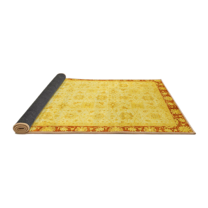 Sideview of Oriental Yellow Traditional Rug, abs3768yw