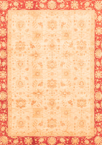 Oriental Orange Traditional Rug, abs3768org