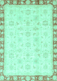 Oriental Turquoise Traditional Rug, abs3768turq