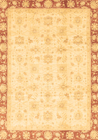 Oriental Brown Traditional Rug, abs3768brn