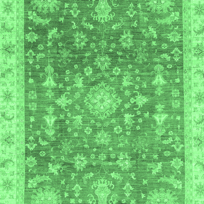 Oriental Emerald Green Modern Rug, abs3769emgrn