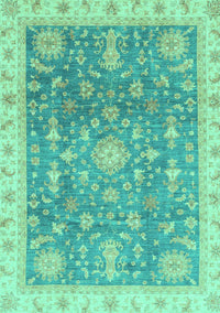 Oriental Turquoise Modern Rug, abs3769turq