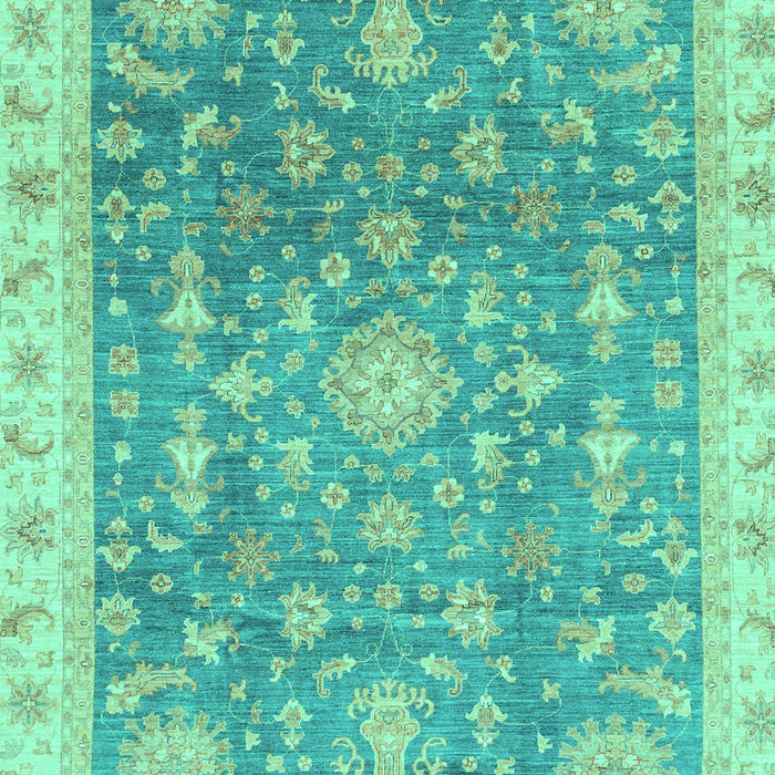 Oriental Turquoise Modern Rug, abs3769turq