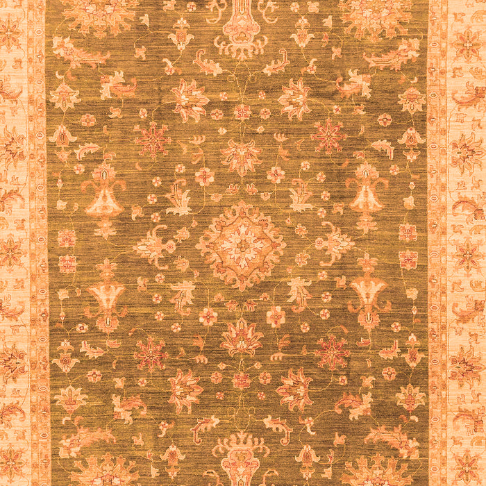 Oriental Orange Modern Rug, abs3769org