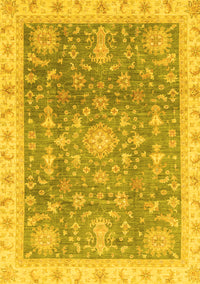 Oriental Yellow Modern Rug, abs3769yw