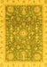 Oriental Yellow Modern Rug, abs3769yw