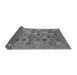 Sideview of Oriental Gray Modern Rug, abs376gry