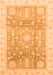 Oriental Orange Modern Rug, abs3770org