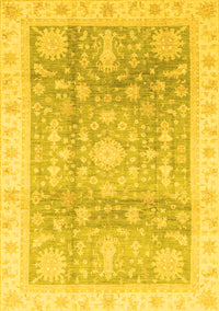 Oriental Yellow Modern Rug, abs3770yw