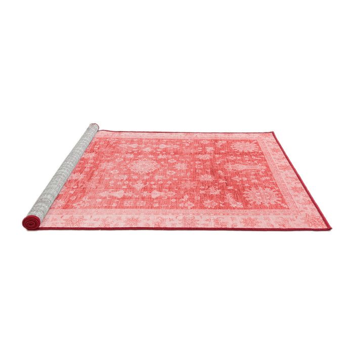 Modern Red Washable Rugs