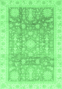 Oriental Emerald Green Modern Rug, abs3770emgrn