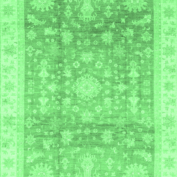 Oriental Emerald Green Modern Rug, abs3770emgrn