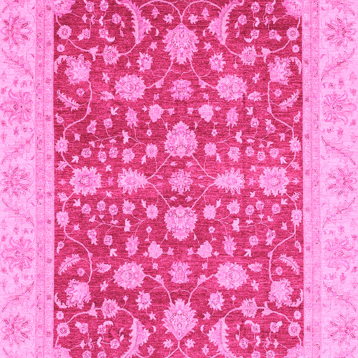 Machine Washable Abstract Pink Modern Rug, wshabs3771pnk