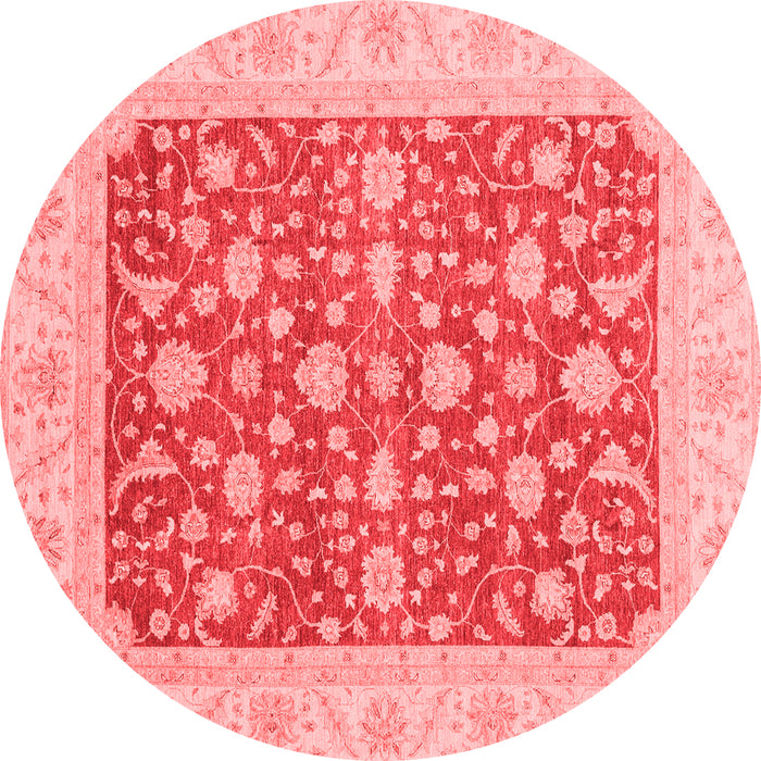 Abstract Red Modern Rug, abs3771red