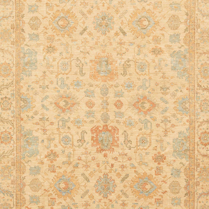 Machine Washable Abstract Orange Rug, wshabs3772