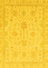 Oriental Yellow Traditional Rug, abs3772yw