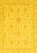 Oriental Yellow Traditional Rug, abs3772yw