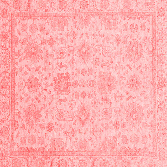 Machine Washable Oriental Red Traditional Rug, wshabs3772red